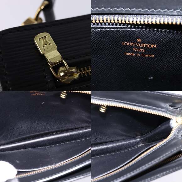 LOUIS VUITTON Epi Angian Shoulder Bag Black M52112 - Picture 11 of 12